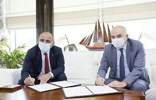 Körfez Halk Kütüphanesi için imzalar atıldı