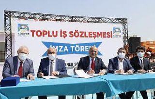 Körfez işçisine sözleşme farkları ödendi