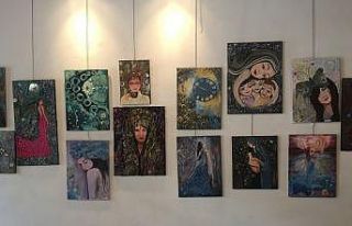 Koronavirüsle geçen 1 senesini sanatıyla anlattı