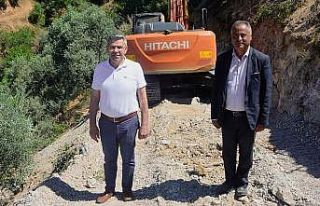 Köşk’te yol açma çalışmaları devam ediyor