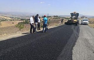 Köylerde yol bakım onarım çalışmalarına hız...