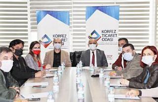 KTO inşaat sektör temsilcileri Başkan Söğüt’le...