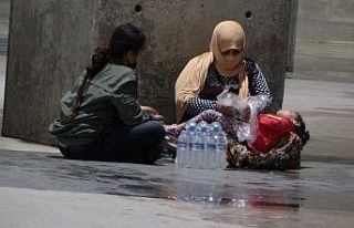 Kucağında çocukla dilenen kadın, 5 defa aynı...