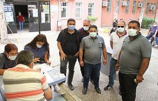 Kula’da taşımacılar aşılanıyor