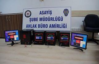 Kumar makinesi sevkini Aydın polisi önledi