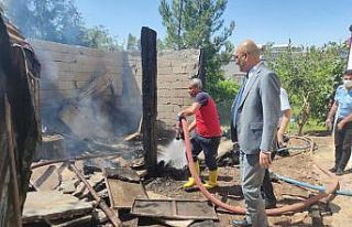 Kurtalan’da tandırda çıkan yangın korkuttu