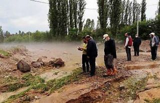 Kütahya ve ilçelerinde sel felaketi