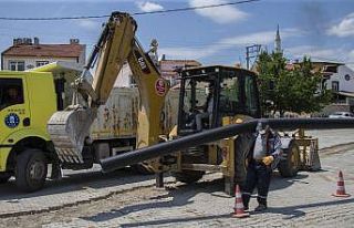 Kütahya’da altyapı çalışmaları