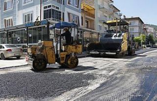Kütahya’da cadde ve sokaklar yenileniyor
