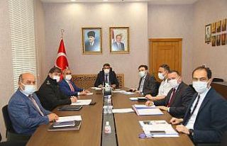 Kütahya’da Covid-19 tedbirleri görüşüldü