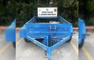 Kütahya’da iki yıl önce çalınan römorku jandarma...