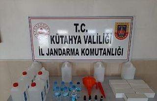 Kütahya’da sahte içki operasyonu