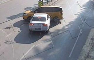 Kütahya’da trafik kazaları saniye saniye kaydedildi