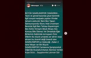 Lokman Gör: “Önemli olan Samsunspor’un geleceği"