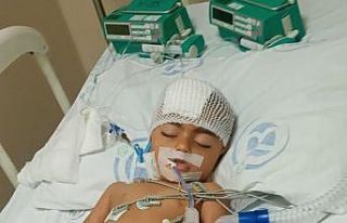 Magandanın vurduğu 2 yaşındaki kız felç kaldı