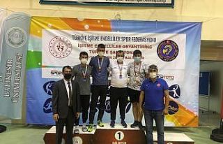 Manavgat İşitme Engelliler Oryantiringde şampiyon...