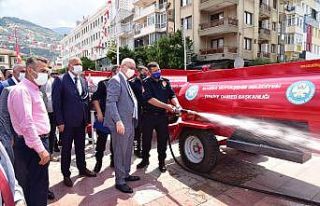 Manisa İtfaiyesine modern ekipman