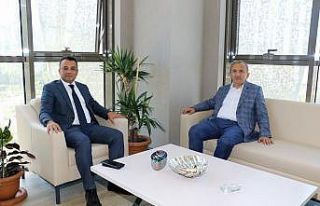 Manisa TSO ve büyükşehir görüş alışverişinde...