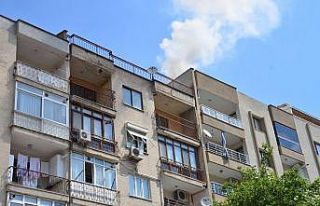 Manisa’da baca yangını korkuttu