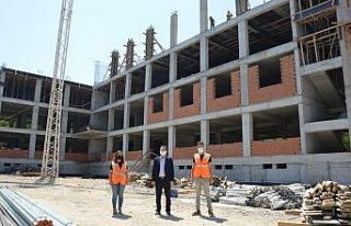 Manisa’da Kız İmam Hatip Lisesinde çalışmalar...