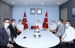 Mardin Valisi Demirtaş, muhtarlarla görüşmelerini...