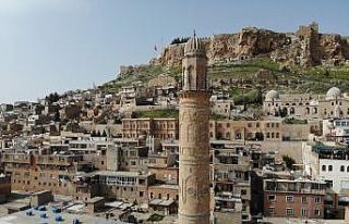 Mardin’de hafta sonu turist yoğunluğu yaşanıyor