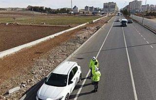 Mardin’de trafik denetimlerine ağırlık verildi