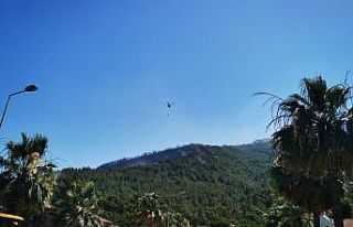 Marmaris’teki orman yangını kontrol altına alındı