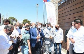 Mavi bayraklı bin 500 şezlong kapasiteli Çamyuva...