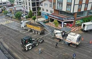 Mehmet Akif Ersoy Caddesi’nde konfor arttırıldı