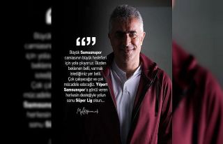 Mehmet Altıparmak: “Yolun sonu Süper Lig olsun”