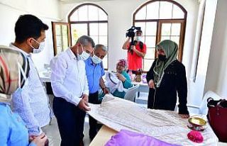 Memhet Çınar, gençlik merkezindeki faaliyetleri...