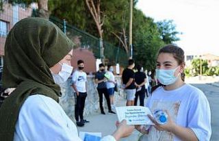 Menderes’te LGS öğrencileri unutulmadı