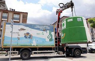 Menteşe’de 120 ton cam atık toplandı