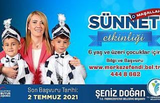 Merkezefendi Belediyesi’nden sünnet şöleni