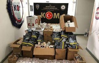 Mersin’de 3 milyon 310 bin bandrolsüz makaron ele...