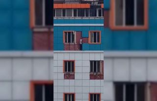 Metrelerce yüksekliğe çıkıp ölümü göze alarak...