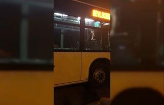 Metrobüste kendisine zarar veren şahsı özel harekat...