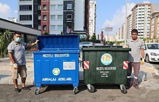 Mezitli’de atıklar kaynağında ayrıştırılacak