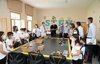 Mezitli’de Bilim Köyü öğrencilere kapılarını...