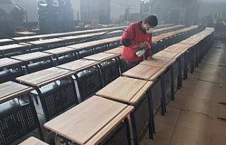 Milas’taki okulun ürettiği sıralar Türkiye’nin...