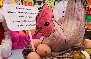 Minik öğrenciler sabrı, değerler minyatürleriyle...