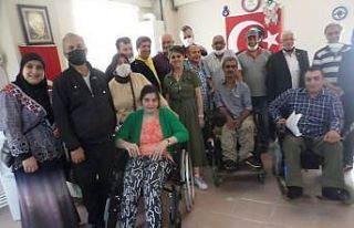 Mudanya Engelliler Derneğinde Fevzi Ercan güven...