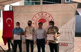 Mudanyalı arıcılar sertifikalarını aldı