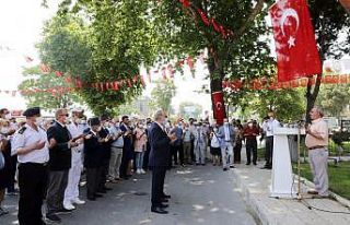 Mudanyalı Kahraman Şükrü Çavuş törenle anıldı