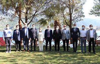 Muğla Odaları ve Borsa Başkanları İstişare Toplantısında...