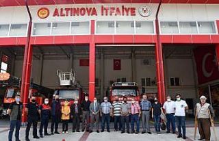 Muhtarlara yangın ve muhtemel afetler anlatıldı