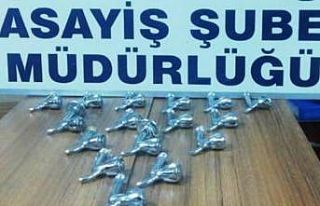 Musluk hırsızı yakalandı