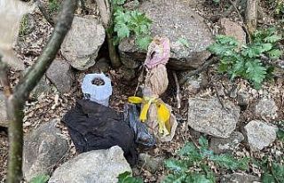 Muş’ta terör örgütü PKK’ya ait silah ve mühimmat...