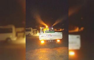 Mut’ta sinek ve haşereyle mücadele